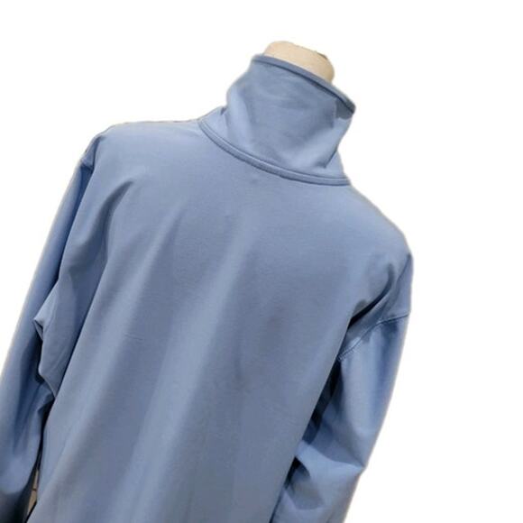 Nike Dri-Fit Full Zip Jacket Women's 1X Blue‎ Long Sleeve Pockets Lightweight - Picture 8 of 13